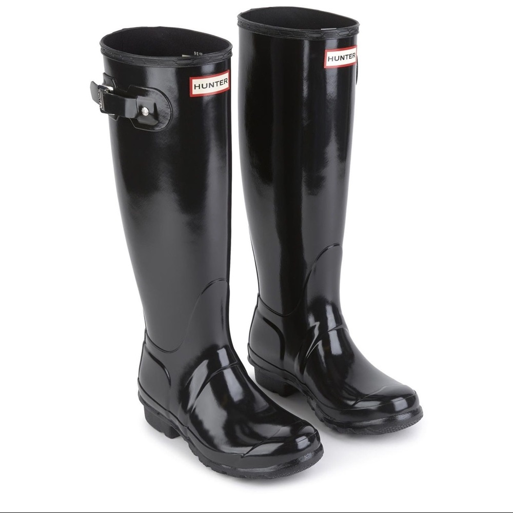 BLACK HUNTER BOOTS women’s 11
